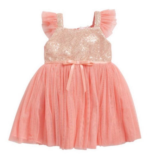 Popatu Other - Popatu sequin bodice tulle dress Nordstrom